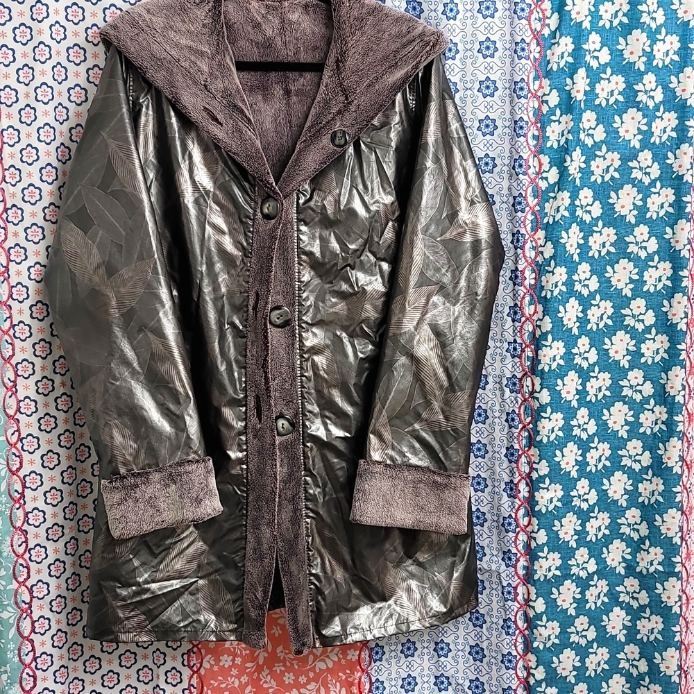 Robert Kitchen Reversible Rain/Winter Jacket. Siz… - image 1